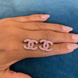 Pink Crystal Earrings! Last 4 pairs left on stock 🔥🔥🔥